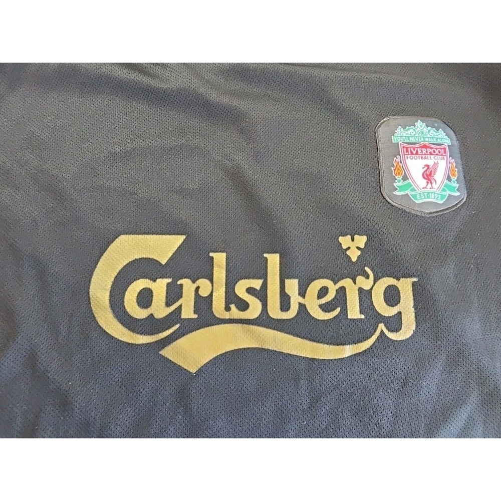 VINTAGE‎ LIVERPOOL AWAY 2009 2010  FOOTBALL JERSEY SOCCER SHIRT ENGLAND Read